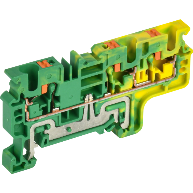 Колодка клеммная IEK CP-MC-PEN земля 3 вывода 4мм2 YCT22-03-3-K52-004